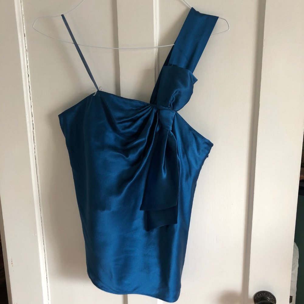 Y2K Ann Taylor Asymmetrical  Top